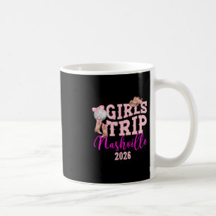 Caneca De Café Viagem de Meninas Nashville 2026 Viagem de Meninas
