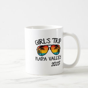 Caneca De Café Viagem de Meninas Vale de Napa 2025 Férias de Verã