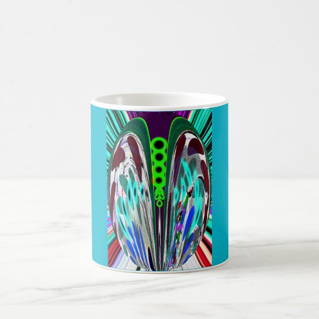 Caneca De Café Viagem de tempo (Centro)