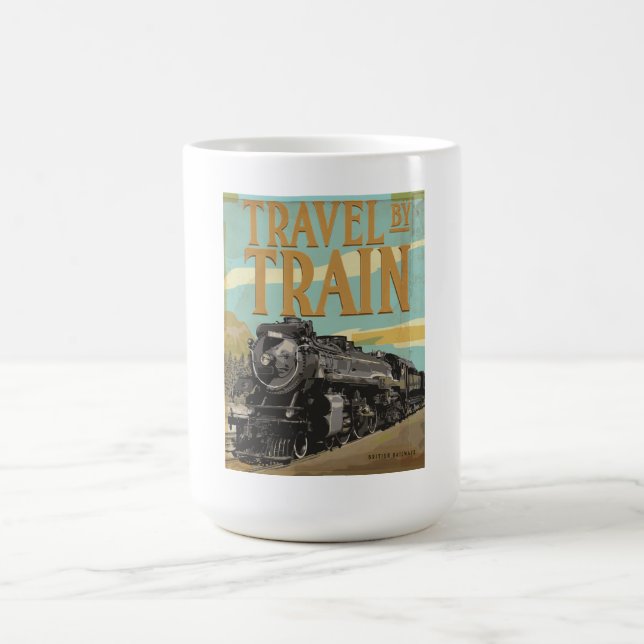 Caneca De Café Viagem de Trem (Centro)