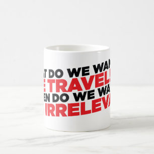 Caneca De Café Viagem do tempo