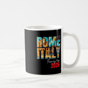 Caneca De Café Viagem em Família a Roma Itália 2026 Férias na Eur