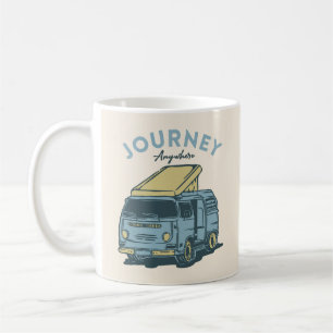 Caneca De Café Viagem em Qualquer Lugar