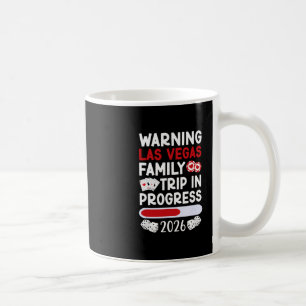 Caneca De Café Viagem Familiar em Las Vegas em Andamento 2026 Las