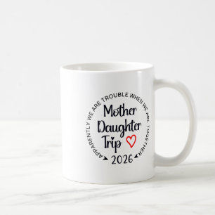 Caneca De Café Viagem Mãe Filha 2026 Férias Família Mãe Matc