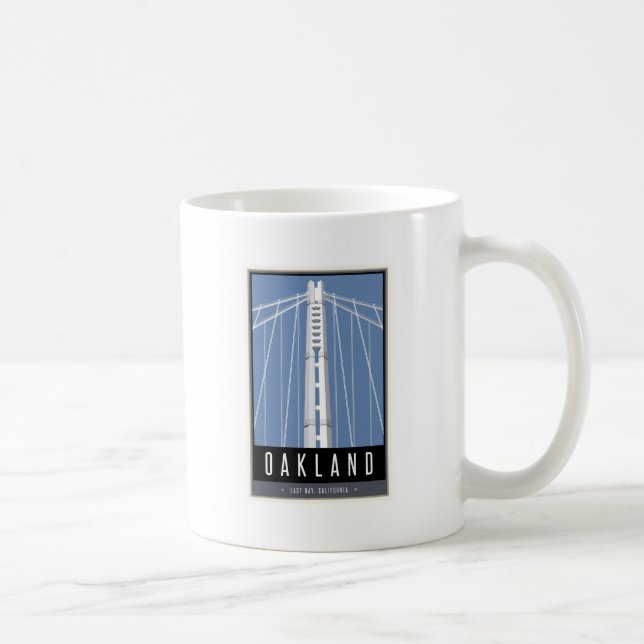 Caneca De Café Viagem Oakland (Direita)