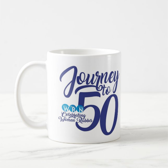 Caneca De Café Viagem para 50 Café Mug (Esquerda)