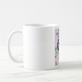 Caneca De Café Viagem para pôster vintage de férias de macaco na