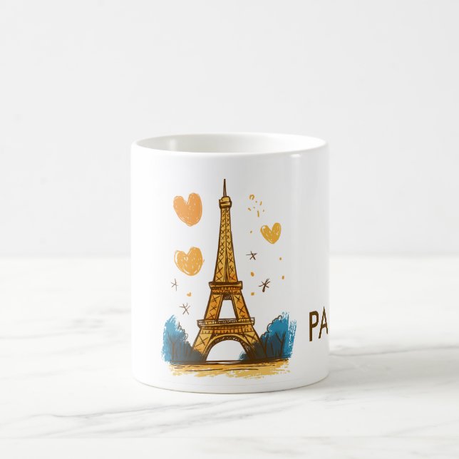 Caneca De Café Viagem Paris França (Centro)