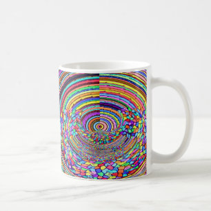 Caneca De Café Viagem Psicodélica