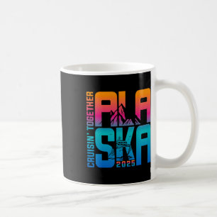 Caneca De Café Viagens de Verão da Família Alaska Cruise 2025