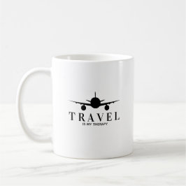 Caneca De Café Viagens são minha terapia