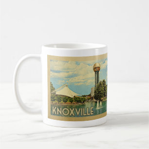 Caneca De Café Viagens vintage de Knoxville Tennessee