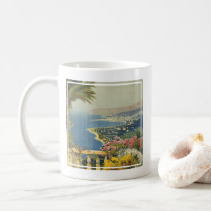 Caneca De Café Viagens vintage De San Remo De Um Terrace