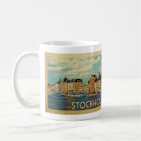 Viagens vintage de Suecia Estocolmo
