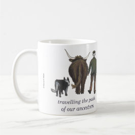 Caneca De Café viajando pelo caminho de nossos ancestrais na Gaél