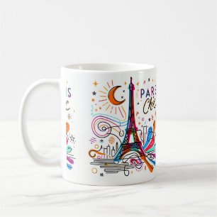Caneca De Café Vibes Chiques de Paris #3
