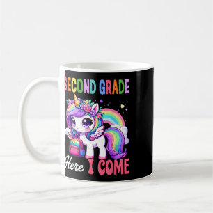 Caneca De Café Vibes da 2ª Série Meninas Sorriso Retro Equipe de