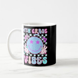 Caneca De Café Vibes da 4ª série Sorriso Voltar à Escola Chá