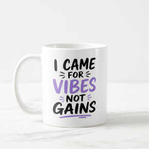 Caneca De Café Vibes de Academia