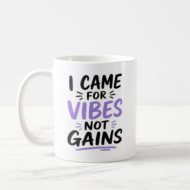Caneca De Café Vibes de Academia (Esquerda)