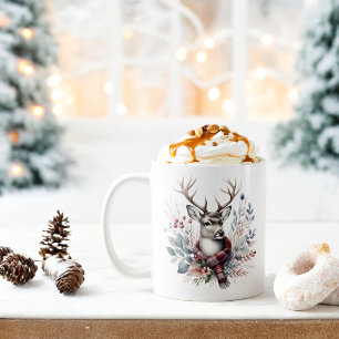 Caneca De Café Víblias Brancas De Inverno -