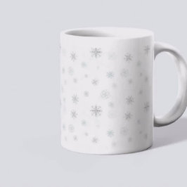 Caneca De Café Víblias de inverno congeladas - Snowflake Mug com