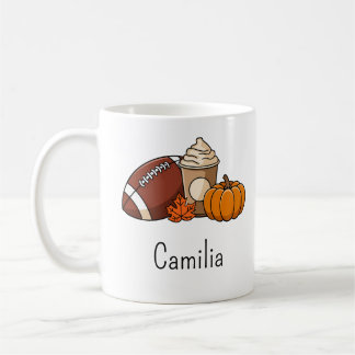 Caneca De Café Víblias de outono personalizadas