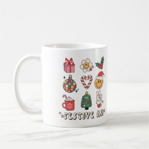 Caneca De Café Víblias do Festival de Natal