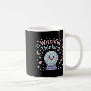 Caneca De Café Víblias do Halloween, Cristal de Pensamento Testem