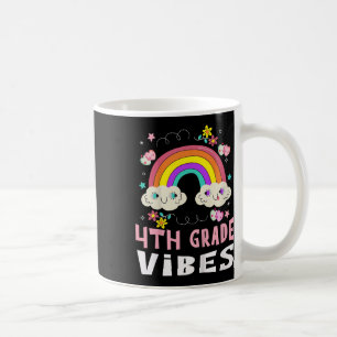 Caneca De Café Vibrações da 4ª Série Aluno da Escola 1º Dia de Vo