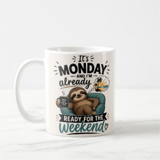 Caneca De Café Vibrações de Fim de Semana