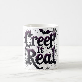 Caneca De Café Vibrações de Halloween - Edgy