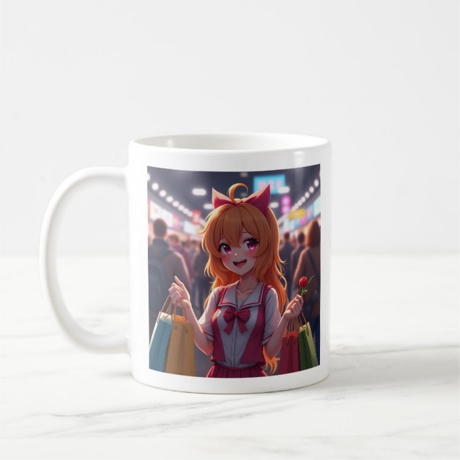 Caneca De Café Vibrações do Dia da Convenção (Esquerda)
