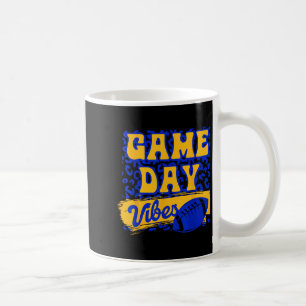 Caneca De Café Vibrações do Dia de Jogo Temporada de Futebol Fute