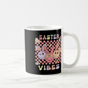 Caneca De Café Vibrações Felizes de Páscoa Coelhinhos Meninas Men