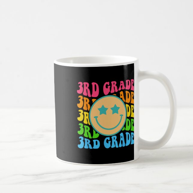 Caneca De Café Vibrações Groovy da Terceira Série Face Retro Prof (Direita)