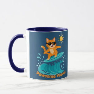 Caneca de Café Vibrações Positivas do Pôr do Sol R