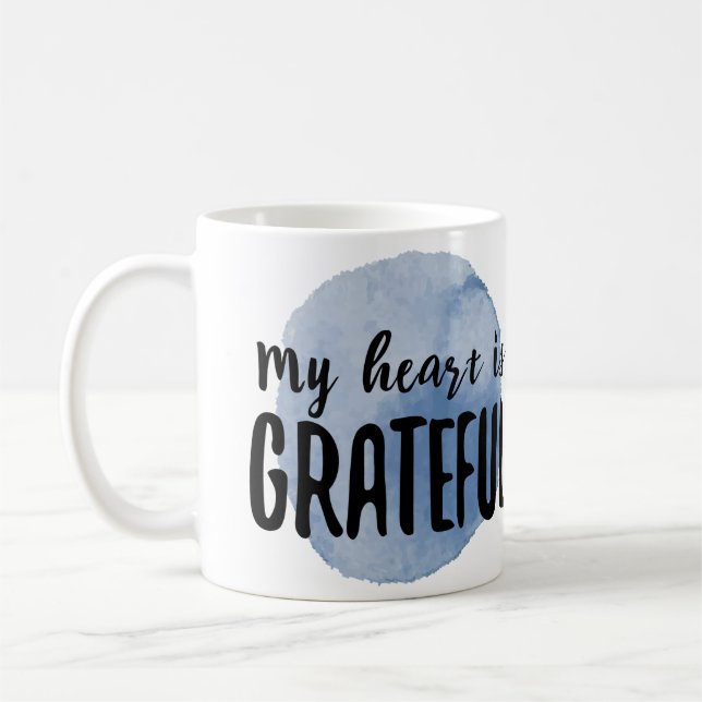Caneca De Café vibrações positivas para autoaceitação e amor próp (Esquerda)