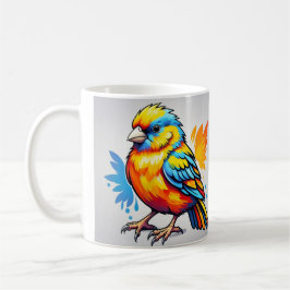 CANECA DE CAFÉ "VIBRANT AVIAN BEAUTY"