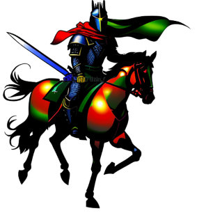 Caneca De Café Vibrant Knight