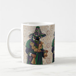 Caneca De Café Vibrant Marrakech Souk Market Scene