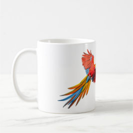 Caneca De Café Vibrante Macaw Parrot Coffee Mug