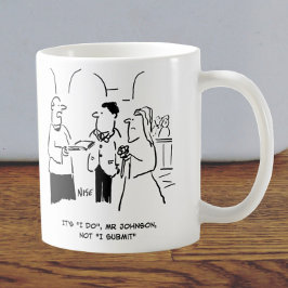 Caneca De Café Vicar no casamento diz Bridegroom para dizer "eu f