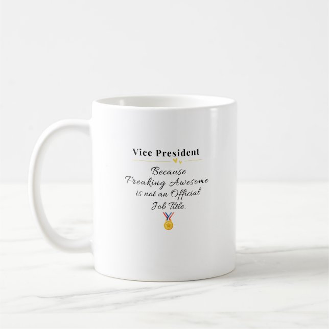 Caneca De Café Vice-Presidente (Esquerda)