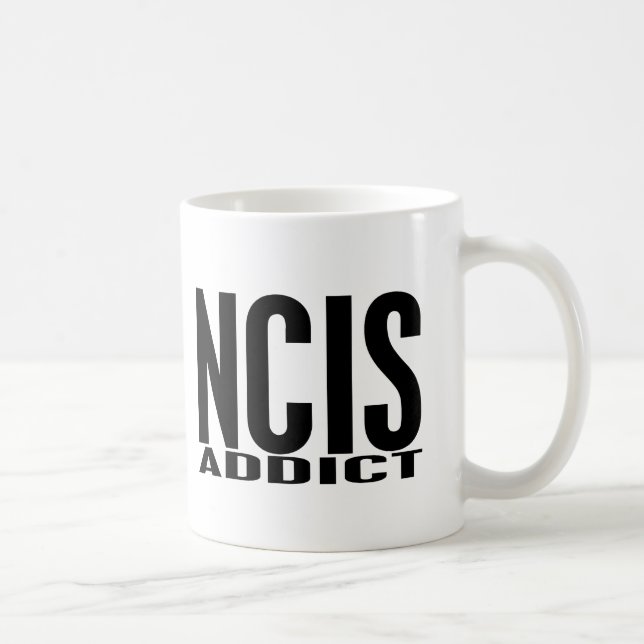 Caneca De Café Viciado de NCIS (Direita)
