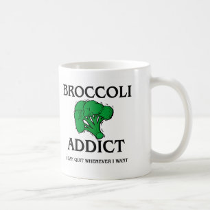 Caneca De Café Viciado dos brócolos