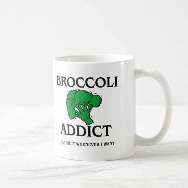 Caneca De Café Viciado dos brócolos (Direita)