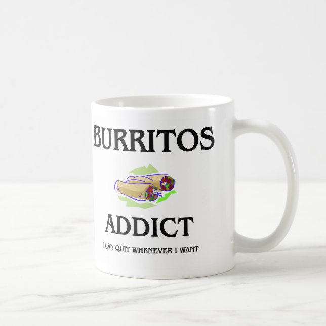 Caneca De Café Viciado dos Burritos (Direita)