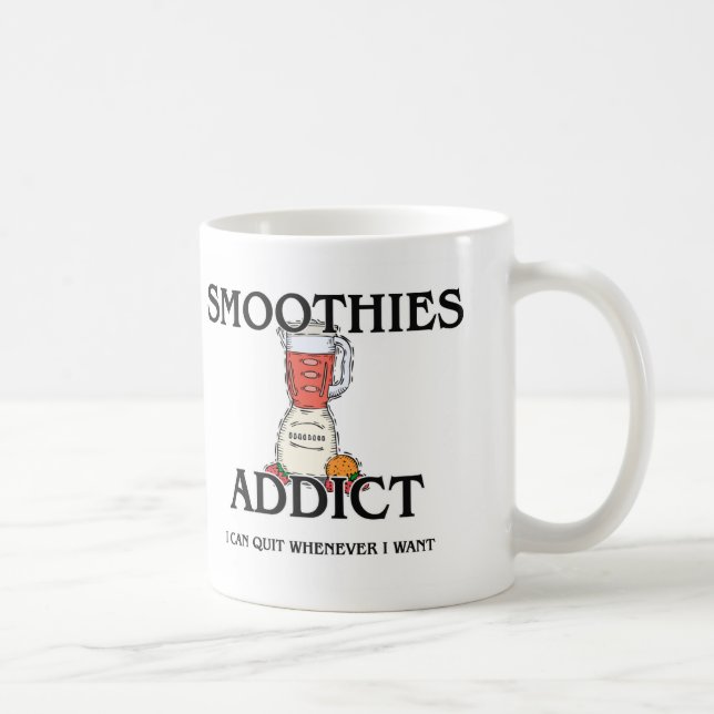 Caneca De Café Viciado dos Smoothies (Direita)